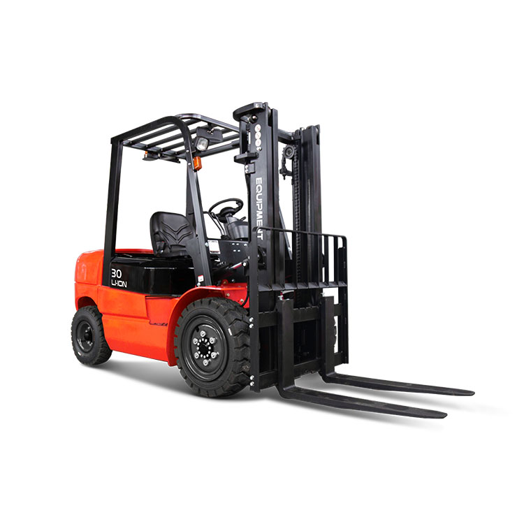 Outdoor Li-Ion Counterbalance 3 Ton Lithium Ion Electric Forklifts