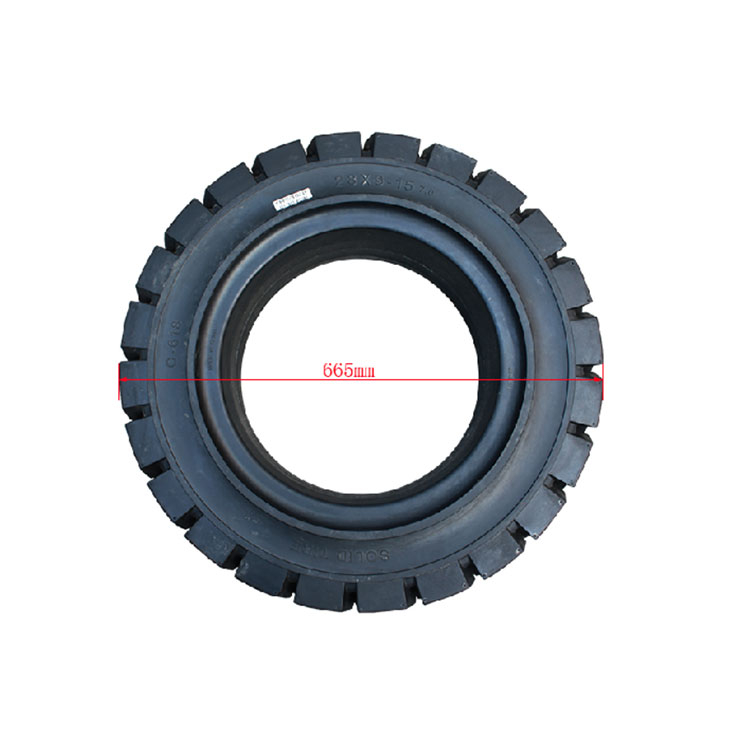 High Quality Wear-Resistant Solid Tires JT-28*9-15/618 Solid Tires for Forklift Trucks