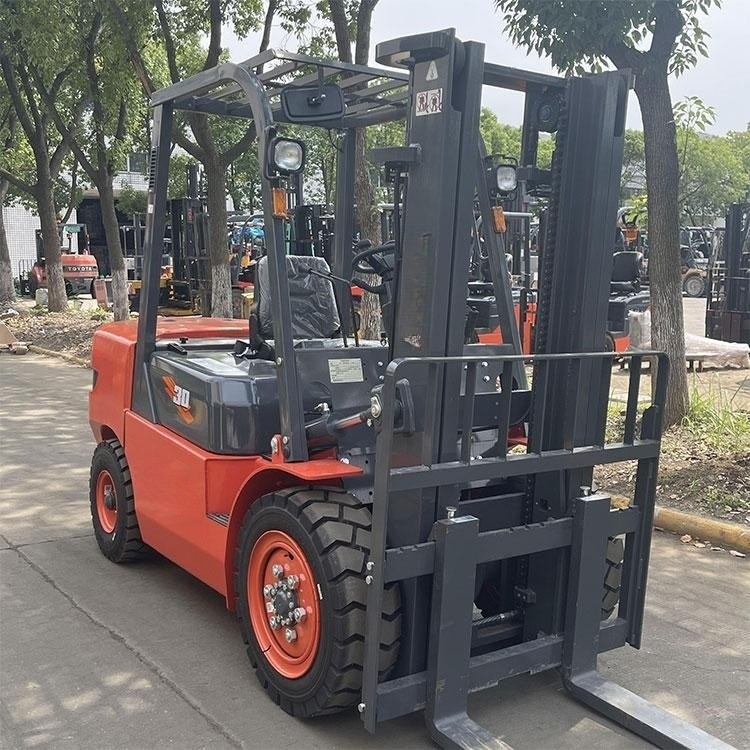 2 Stage Good Lifting Machinery Diesel Forklift 3 Ton Diesel Forklift