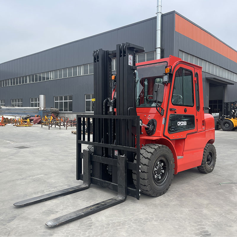 Heavy Duty CPCD50 CE Factory Direct Sale 5 Ton Diesel Forklift