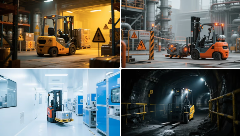 Explosion-Proof Electric Forklifts Explosion-Proof Electric Forklifts