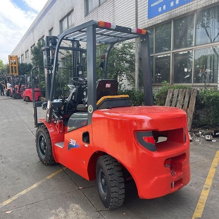 Indoors New IC Forklift 3 Ton Automatic Diesel Forklift for Sale