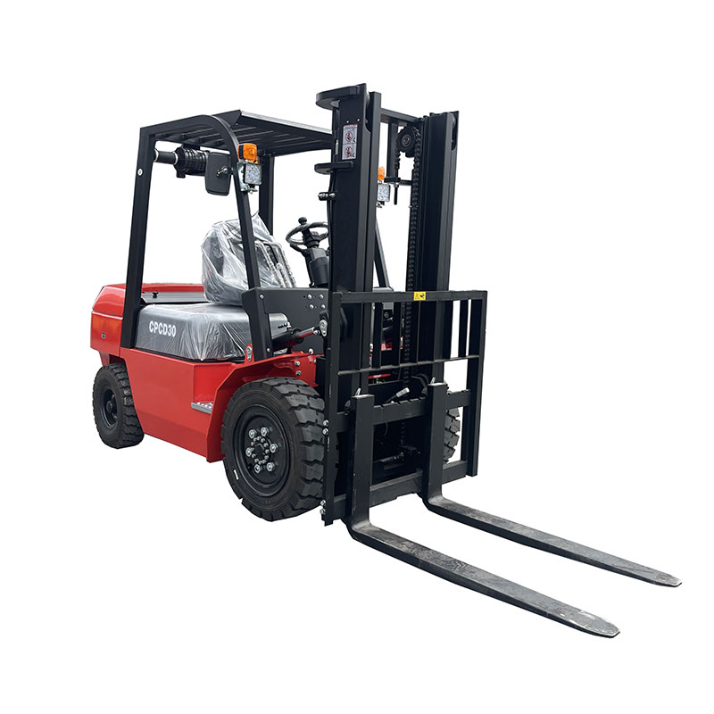 Combustion Counterbalance CE 4-wheel Automatic 3 Ton Diesel Forklift with Diesel Engine