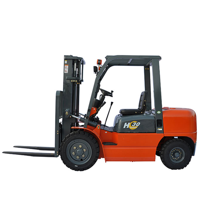 3 Ton Red Best Price Automatic CPCD30 Diesel Forklift