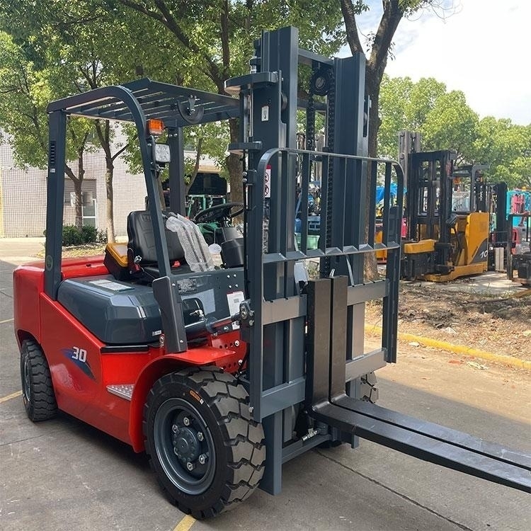 Indoors New IC Forklift 3 Ton Automatic Diesel Forklift for Sale