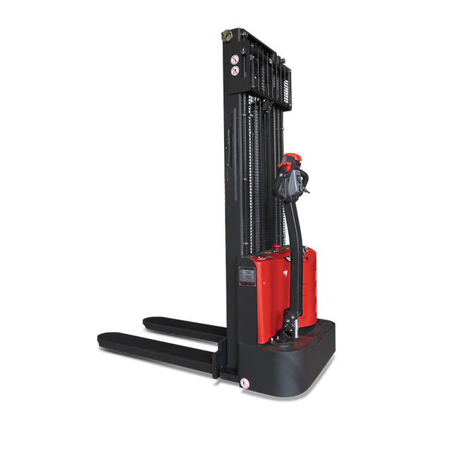 High Lift Portable Warehouse Forklift Full 1.5 Ton Electric Stacker