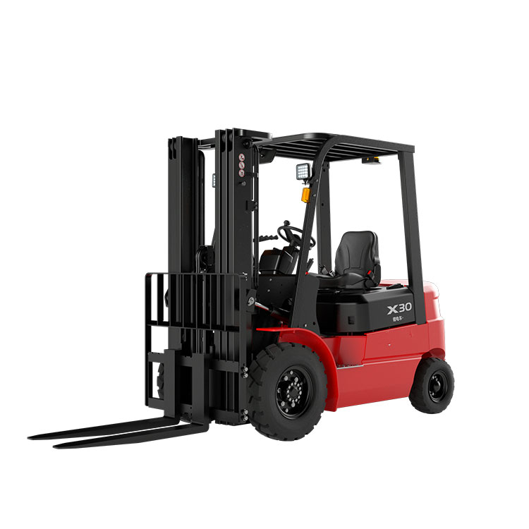 Customize 3 Ton Inflatable Tire Lithium Battery Electric Forklift