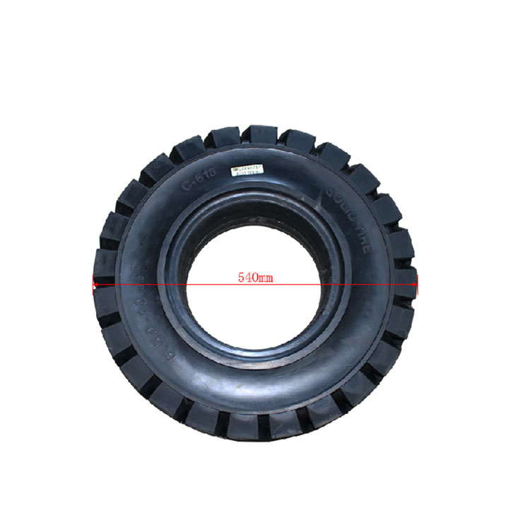 China high quality 650-10/618 solid rubber tires forklift spare parts