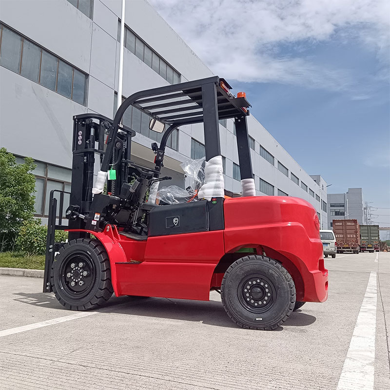 Counterbalanced 3500kg Electric Forklifts for Material Handling Industry