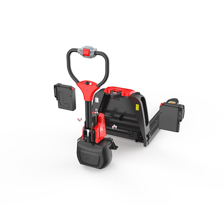 Material Handling Equipment Mini Battery Li-ion 1500kg Electric Pallet Truck 