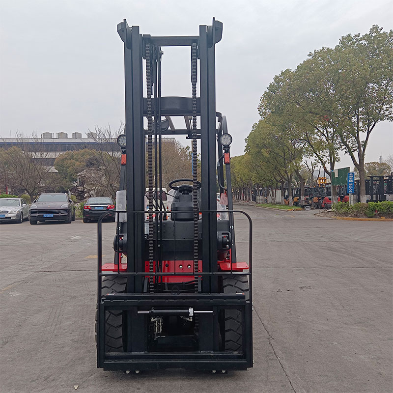 2 Stage IC Forklift New 3.5 Ton Multi-wheel Diesel Forklift