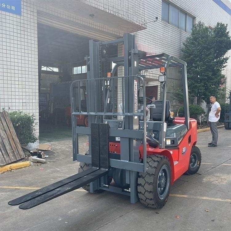 Indoors New IC Forklift 3 Ton Automatic Diesel Forklift for Sale