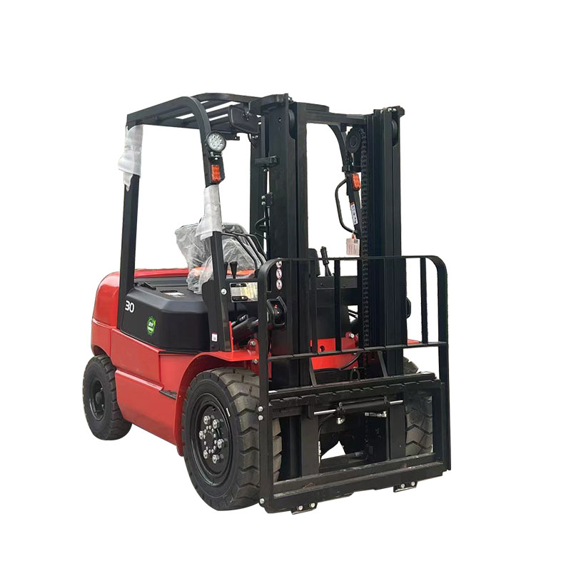 High Quality Automatic 3 Ton Diesel Forklift with Attachment Paper Clamps Can Be Customized