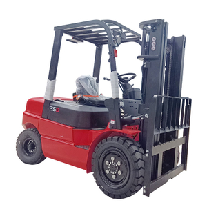 4-wheel Equipment 3500kg Lithium Ion Electric Forklifts