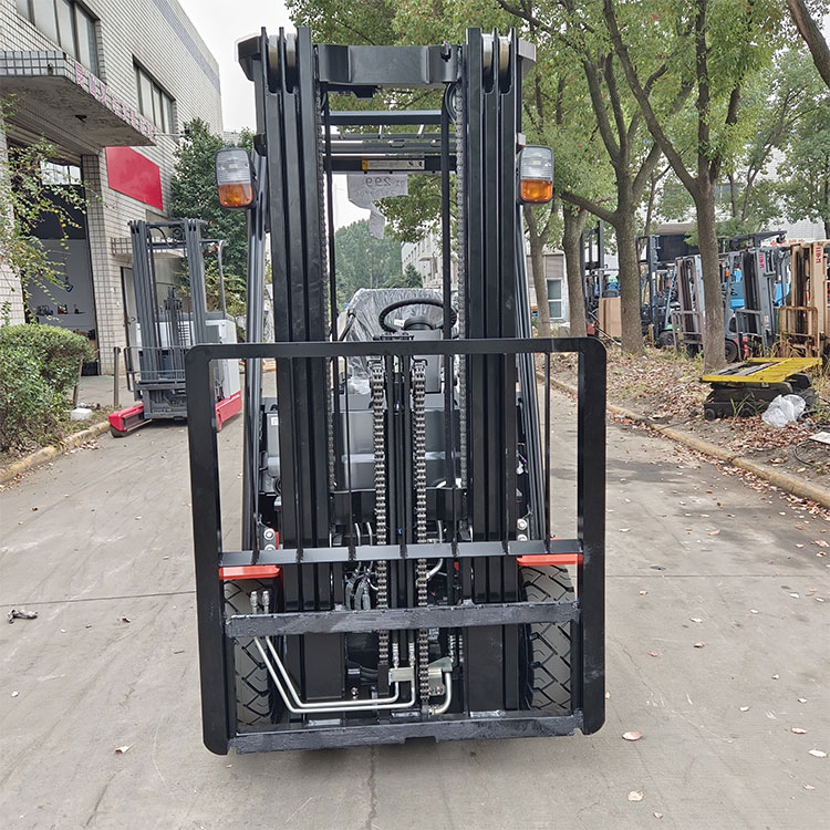 4 wheel 2.5 Ton Solid Tire New Small Lead Acid Forklift