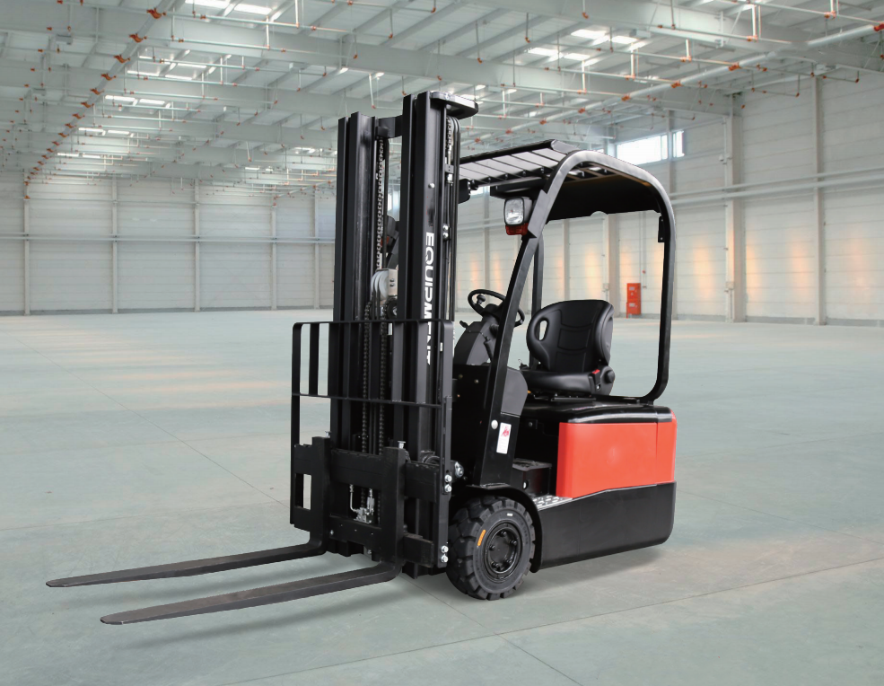 2 Ton AC Motor Battery Powered Lithium Battery Electric Forklift Truck