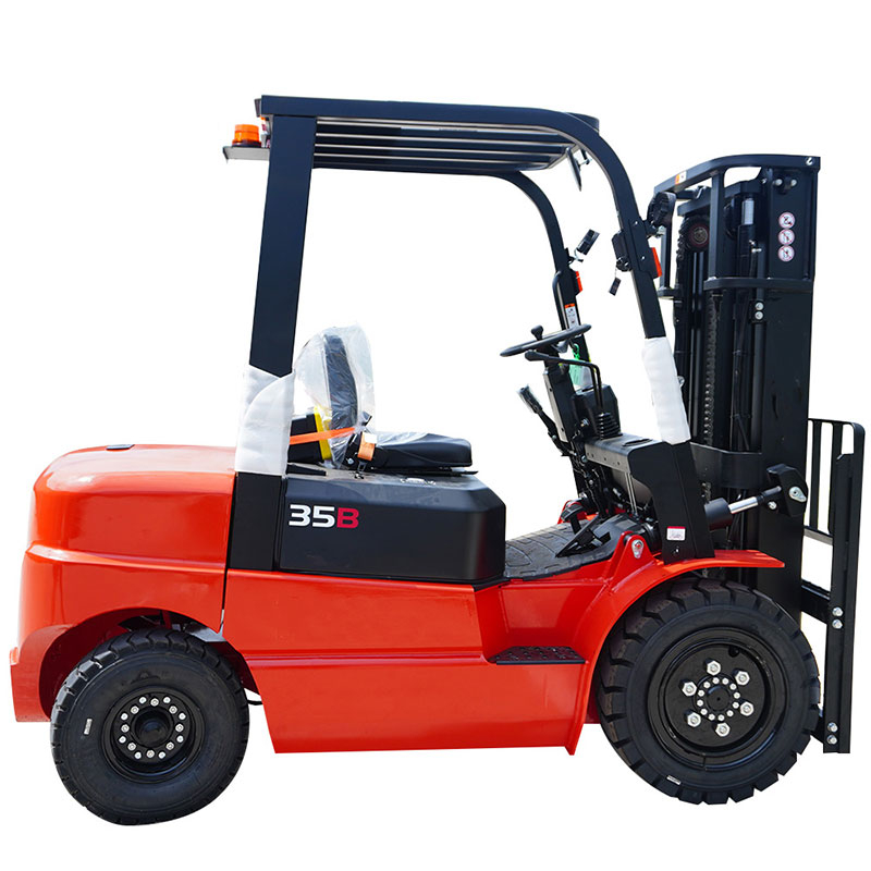 Counterbalanced 3500kg Electric Forklifts for Material Handling Industry