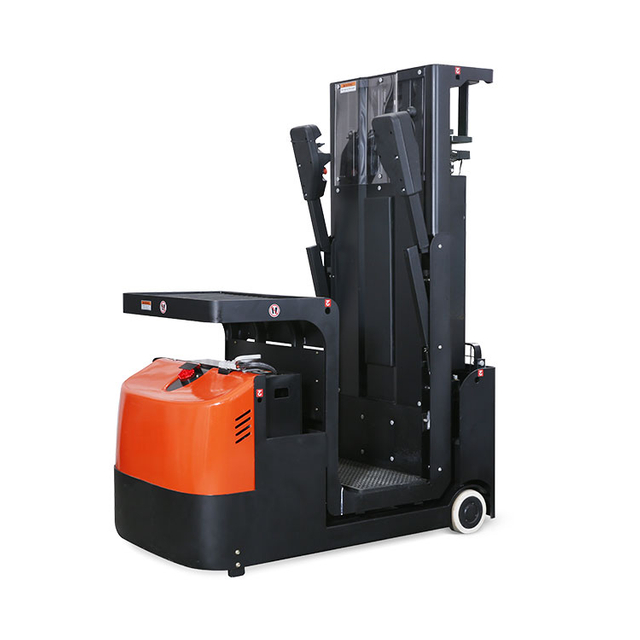 AC Electromagnetic Warehouse Lithium Battery 0.5T Electric Order Picker