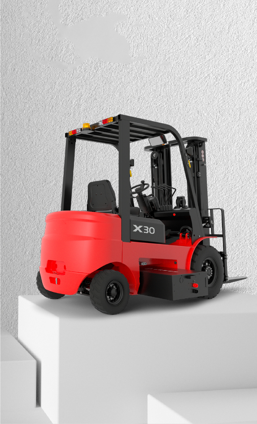 Warehouse Workshop Logistics Loading Factory Price Mini Electric 3.2 Ton Lithium Battery Forklift