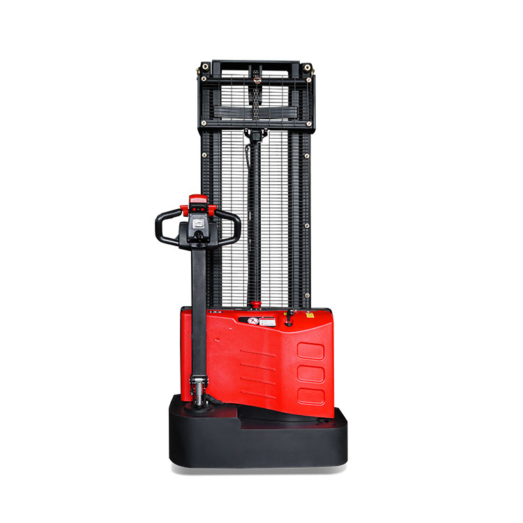 Warehouse Equipment 1.5 Ton Electric Stacker for Narrow Aisle Forklift