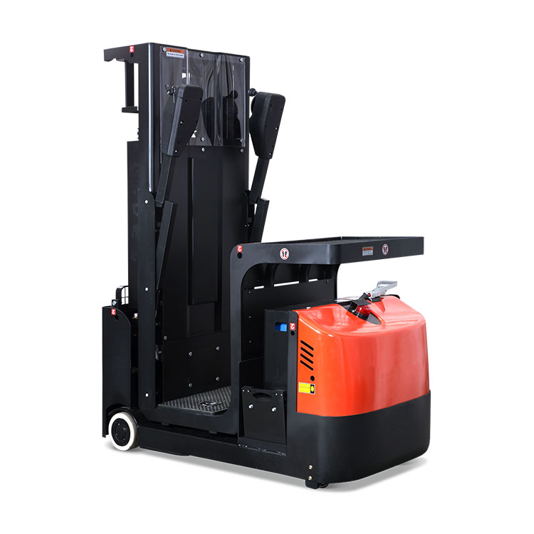  Warehouse Forklift Stand on Workshop Lithium Batteries Operated Electric Order Picker